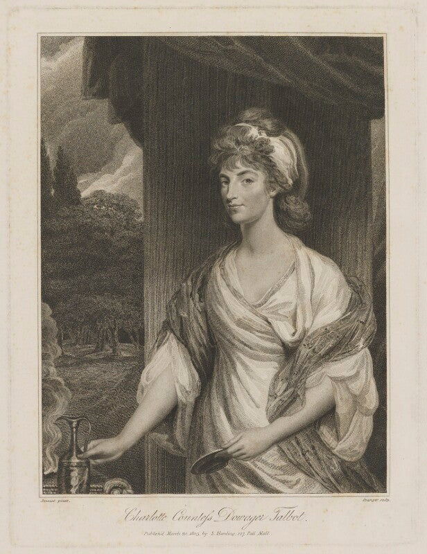 Charlotte (née hill), countess talbot npg d40808