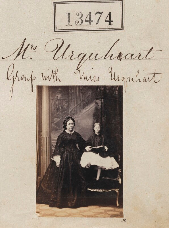 Mrs urquhart; miss urquhart npg ax63107