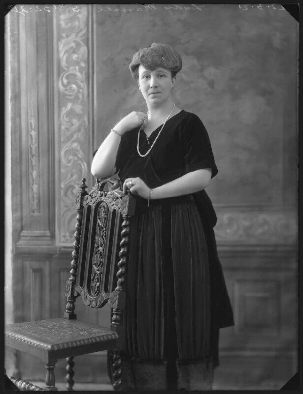 Mary philippa agnes germaine (née littlewood), lady mansel npg x37090