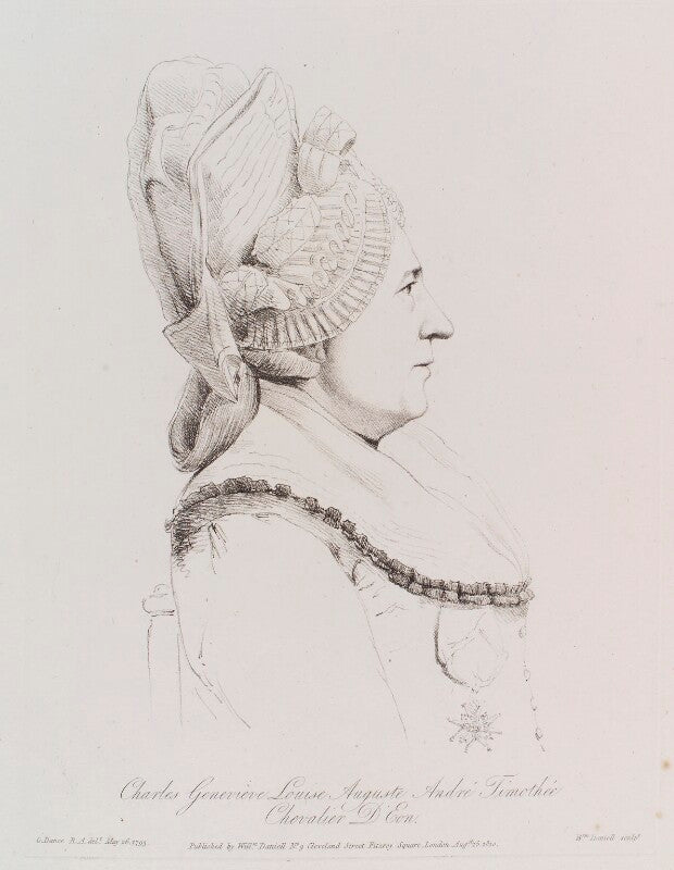 Chevalier d'eon npg d12155