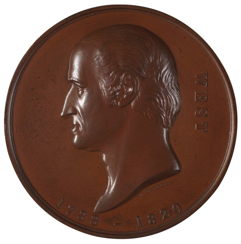 Benjamin west; james wolfe (on reverse) npg d2931