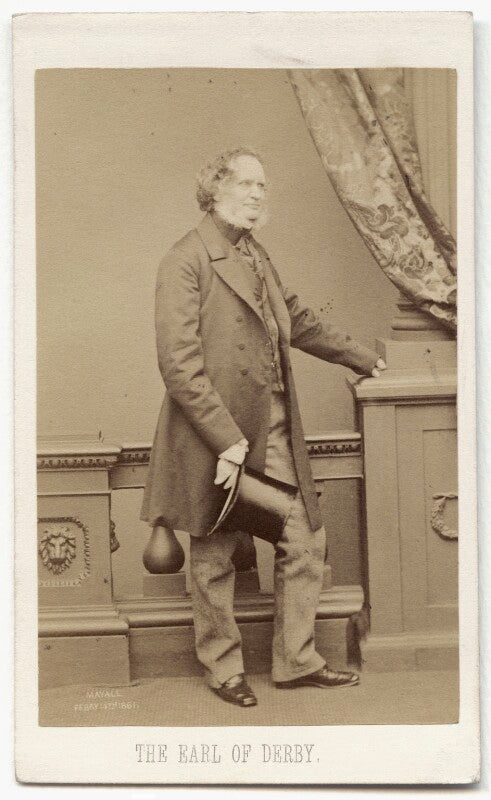 Edward stanley, 14th earl of derby npg x134659