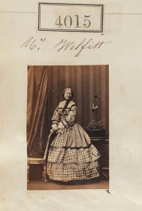 Letitia mary welfitt (née hall) npg ax54030