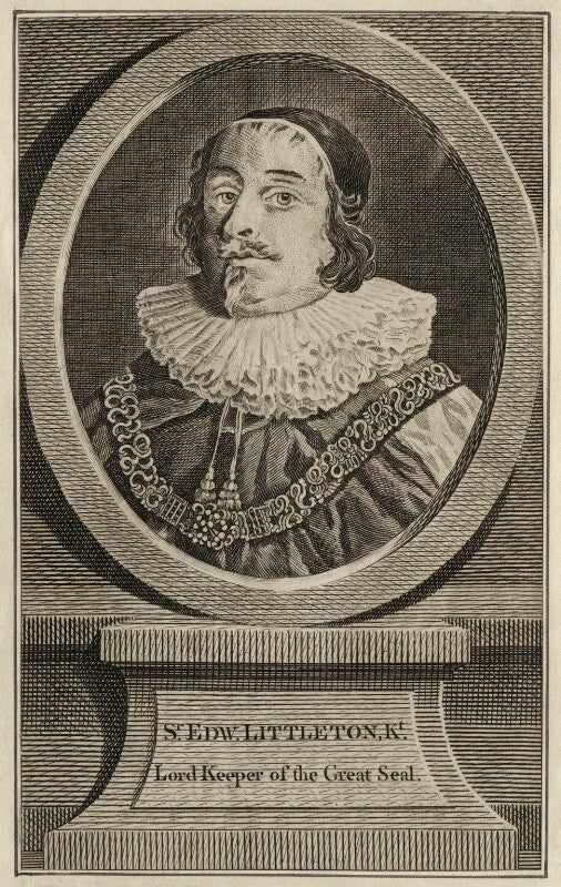 Edward littleton, baron littleton npg d26952