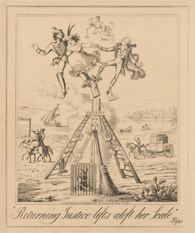 Returning justice lifts aloft her scale npg d17904a