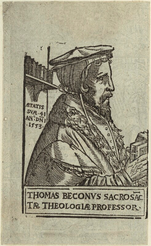Thomas becon npg d32916