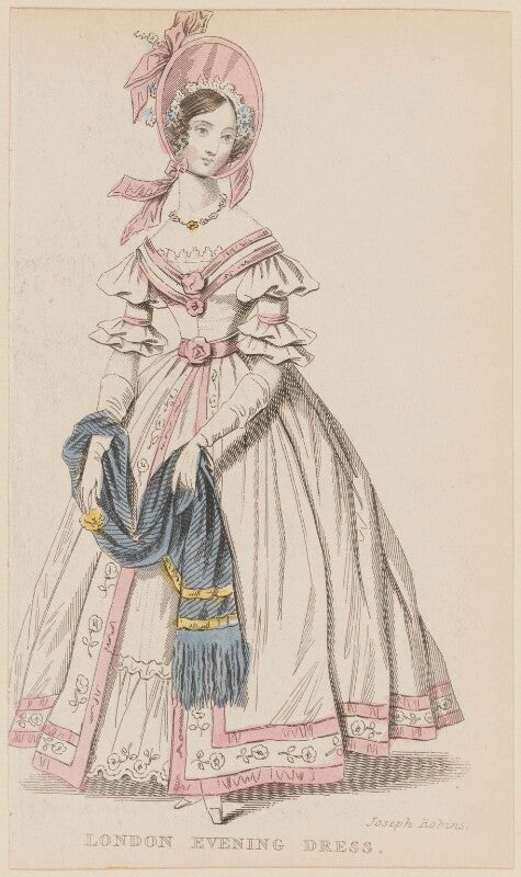 'london evening dress', november 1836 npg d47704