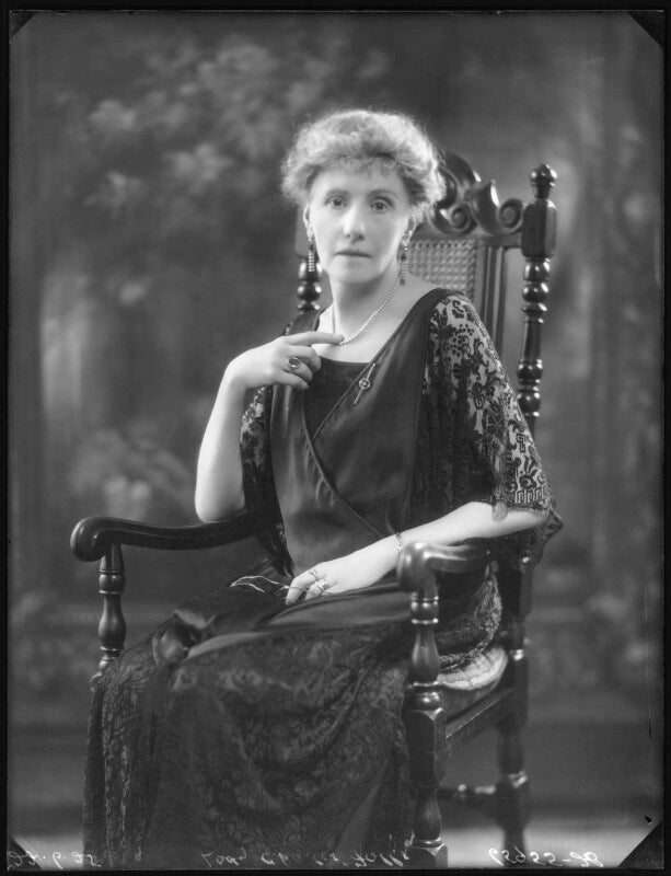 Clare (née bentham), lady falls npg x123389