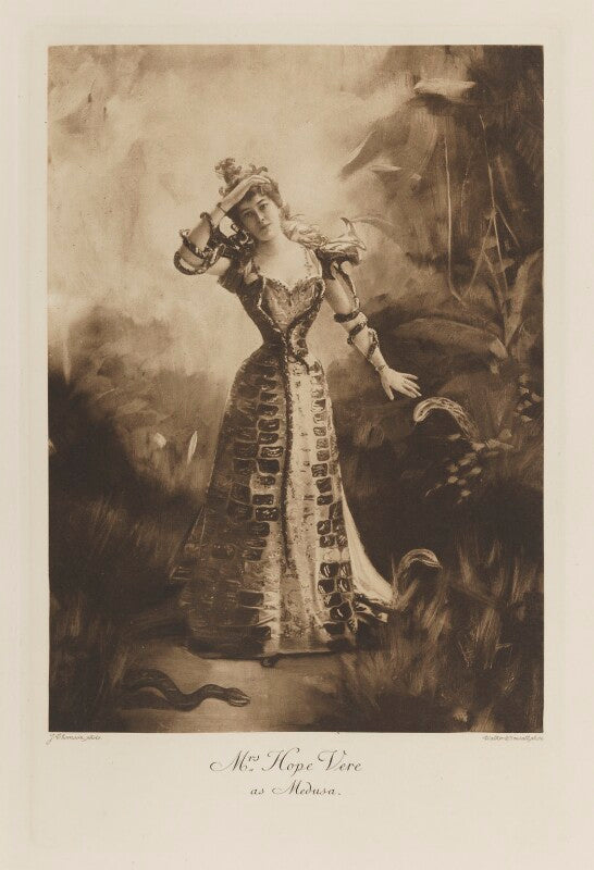 Marie elizabeth françoise hope vere (née guillemin) as medusa npg ax41247