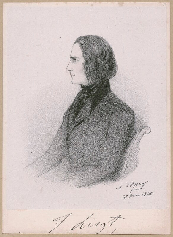 Franz liszt npg d46266