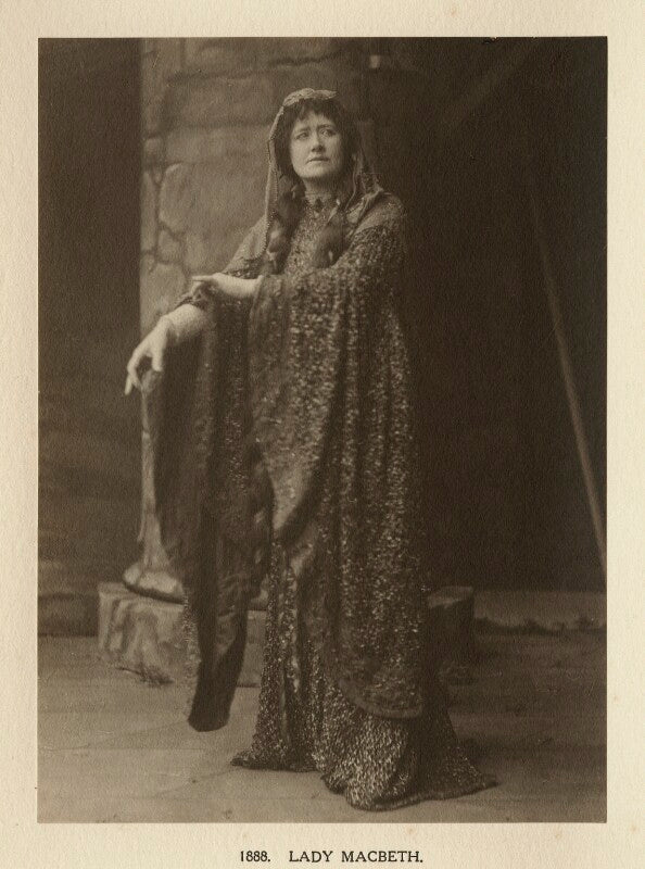 Ellen terry as lady macbeth in 'macbeth' npg ax131311