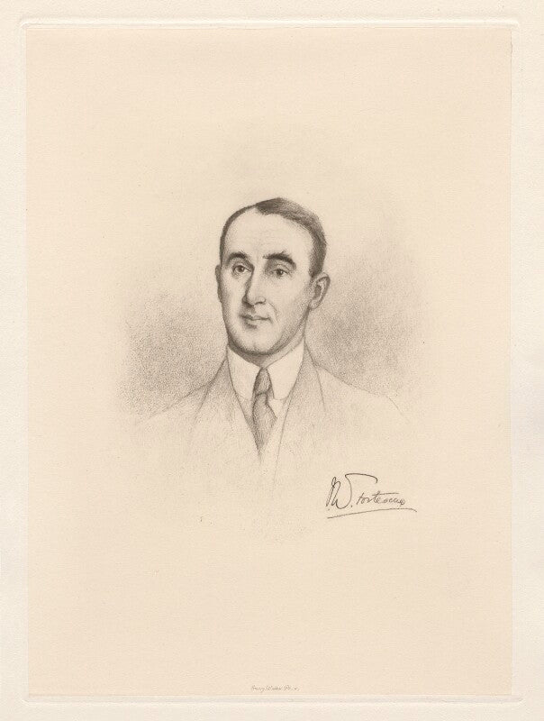 Sir john william fortescue npg d20792