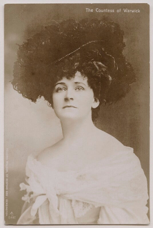 Frances evelyn ('daisy') greville (née maynard), countess of warwick npg x13499