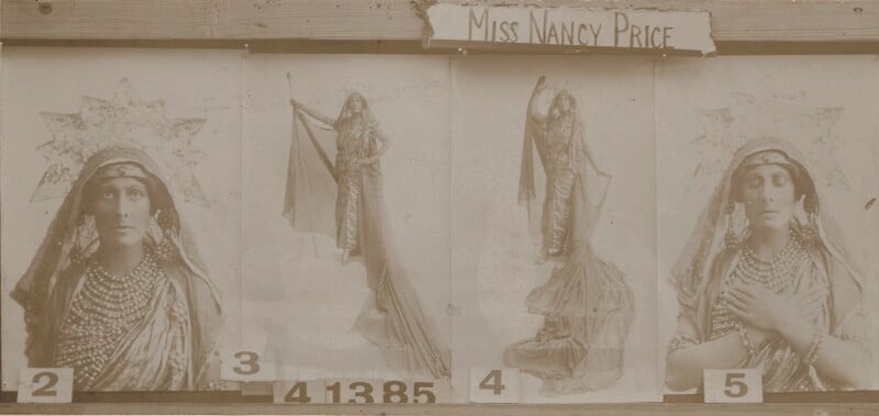 Nancy price as india in 'crown of india' npg ax136903