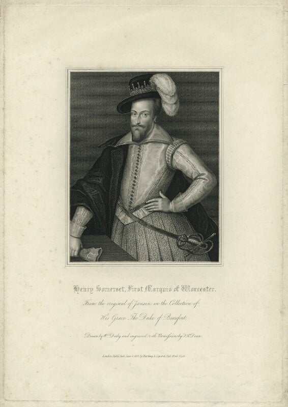 Henry somerset, 1st marquess of worcester npg d36295