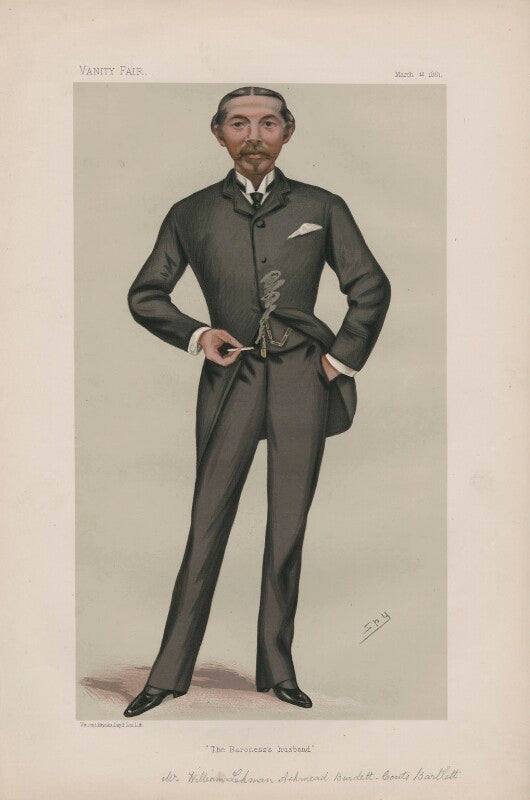 William lehman ashmead bartlett burdett coutts ('men of the day. no. 242.') npg d44003