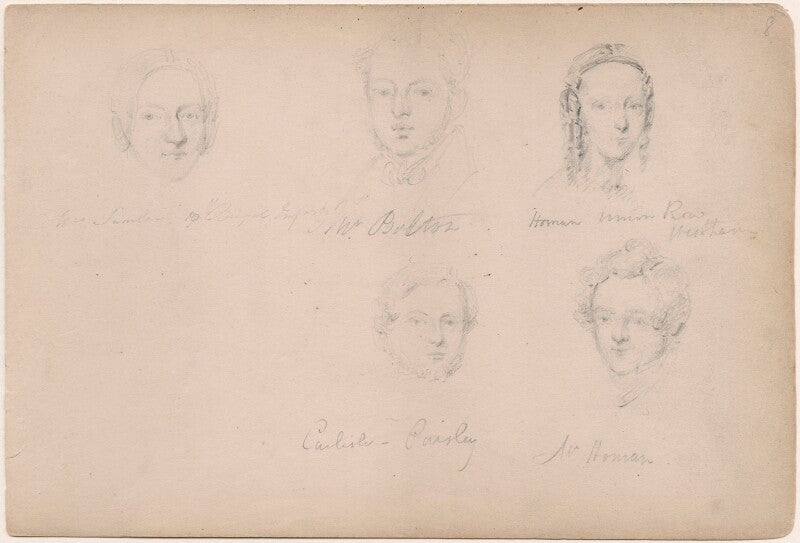 Mr bolton and four unknown sitters npg d23313(12)