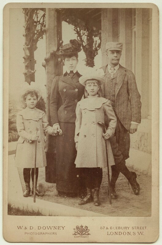 The duke and duchess of fife and their daughters npg x29769