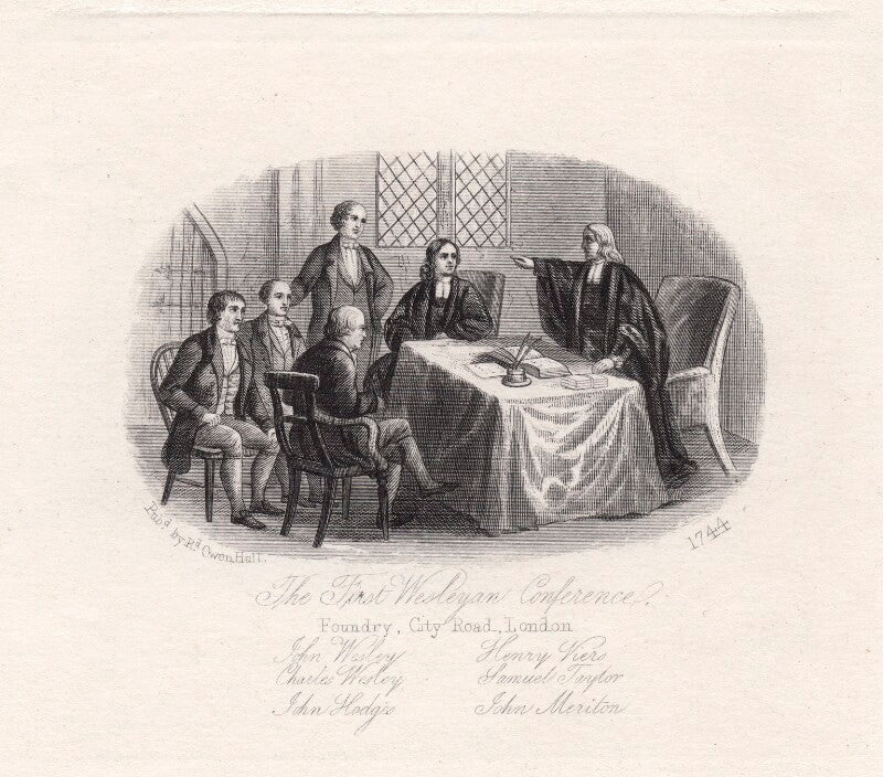 'the first wesleyan conference' npg d8304