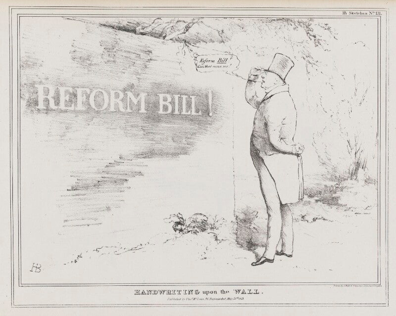 King william iv ('handwriting upon the wall') npg d41066