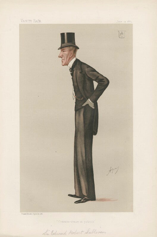 Sir edward robert sullivan, 5th bt ('men of the day. no. 334.') npg d44230