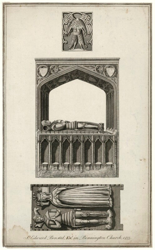 Sir edward bensted; lady bensted npg d31675