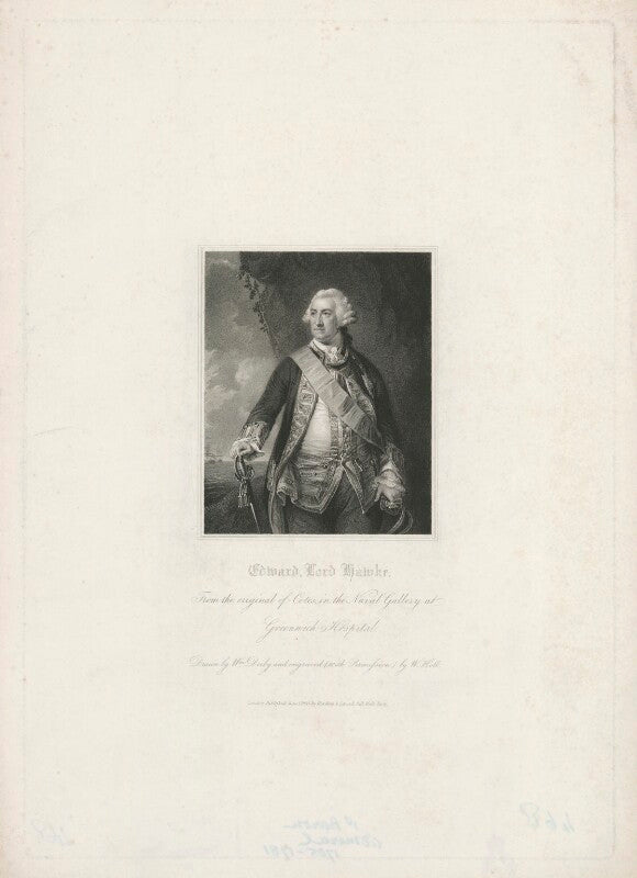 Edward hawke, 1st baron hawke npg d35611