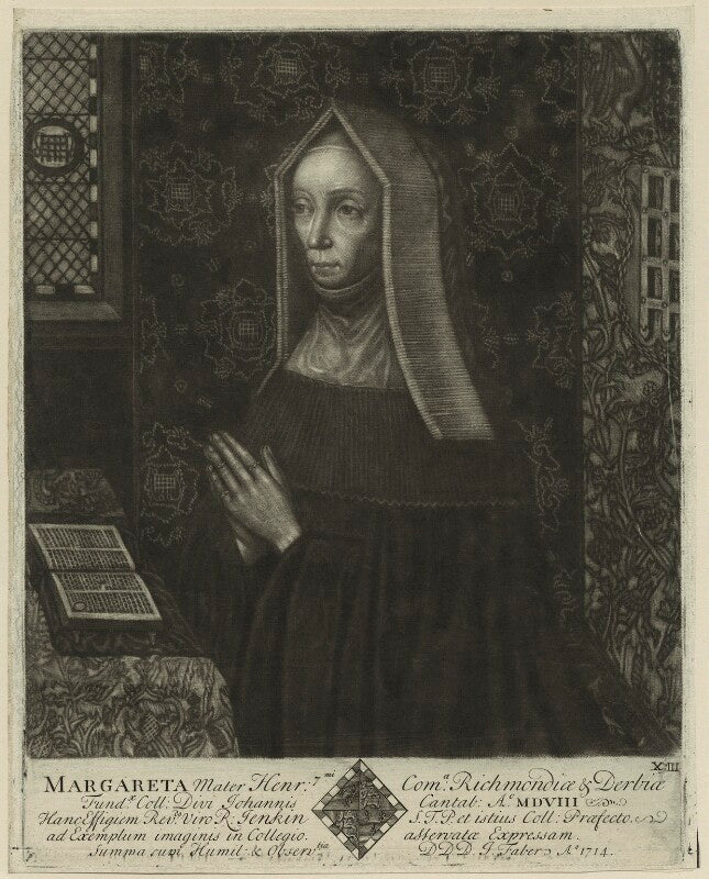Lady margaret beaufort, countess of richmond and derby npg d23872