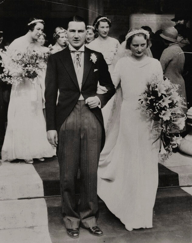 Sir john hamilton wedgwood, 2nd bt; diana mildred (née hawkshaw), lady wedgwood npg x196074