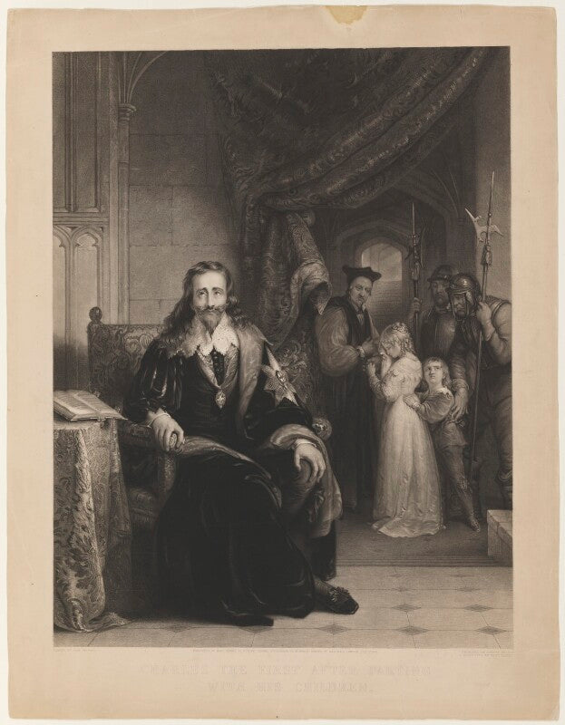 'charles the first after parting with his children' npg d32079