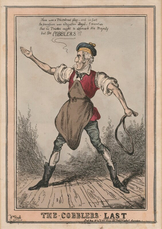 Arthur wellesley, 1st duke of wellington ('the cobblers last') npg d48843