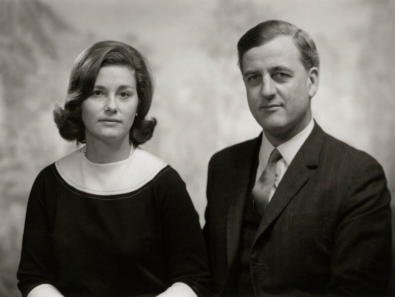 Jeanette rosemary (née janvrin), lady brandon of oakbrook; henry vivian brandon, baron brandon of oakbrook npg x172349