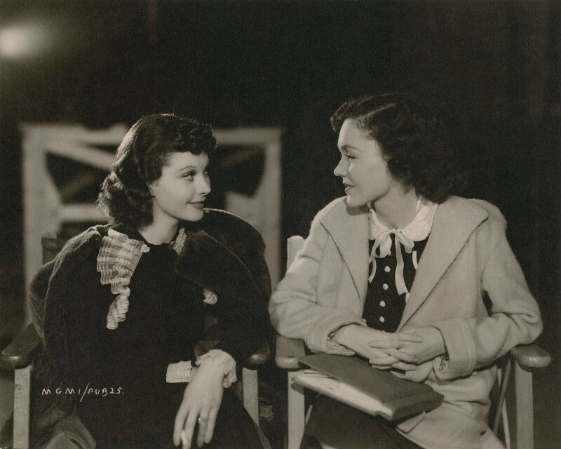 Vivien leigh; maureen o'sullivan in 'a yank at oxford' npg x139688