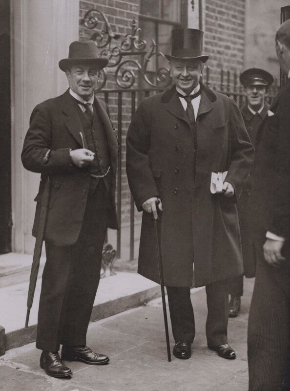 Stanley baldwin; george nathaniel curzon, marquess curzon of kedleston npg x139782