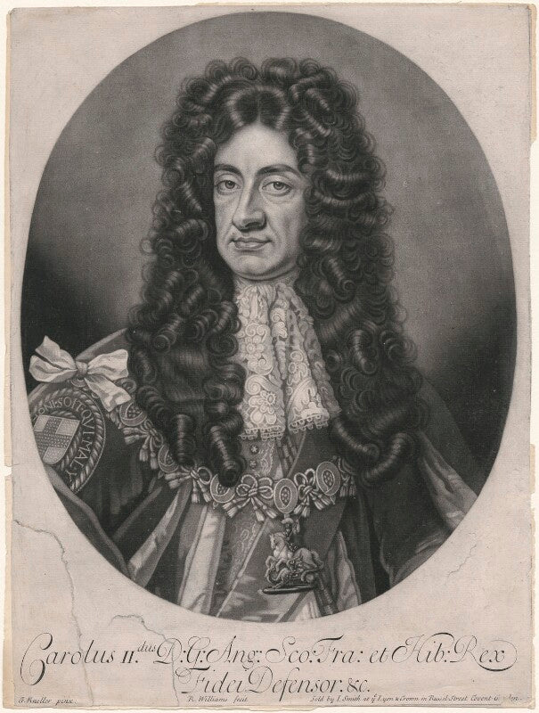 King charles ii npg d9117