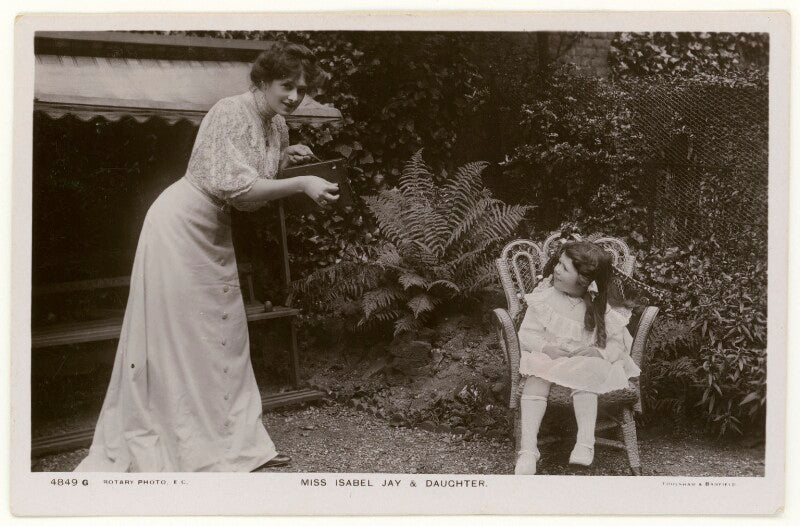 'isabel jay & daughter' (isabel jay; hon. cecilia claribel anderson (née cavendish)) npg x201159