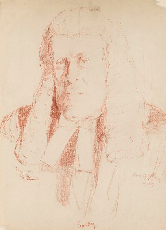 John sankey, viscount sankey npg 5450