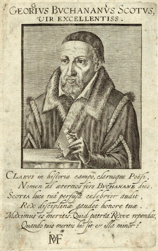 George buchanan npg d25522