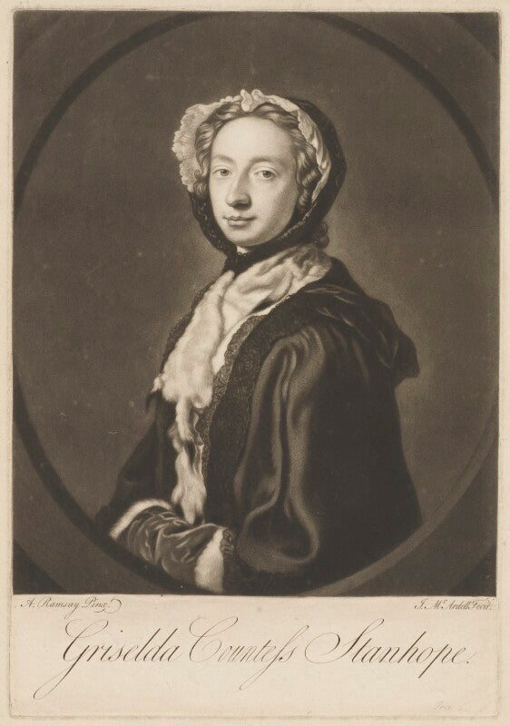 Grizel stanhope (née hamilton), countess stanhope npg d41856