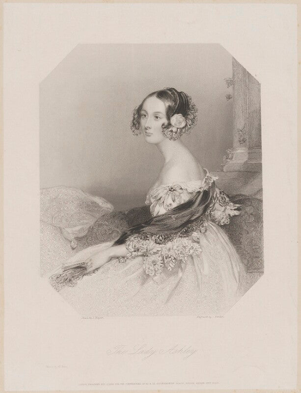 Emily ashley cooper (née cowper), countess of shaftesbury when lady ashley npg d40668