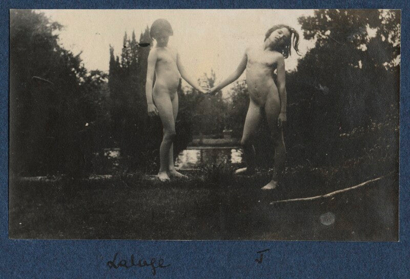 (kathleen mary) lalage collins (née lysaght); julian vinogradoff (née morrell) npg ax140435