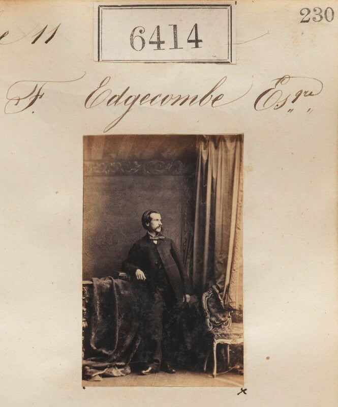 Mr f. edgecombe npg ax56350