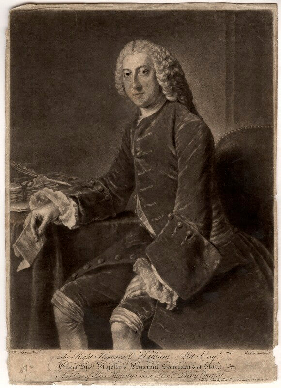 William pitt, 1st earl of chatham npg d1278