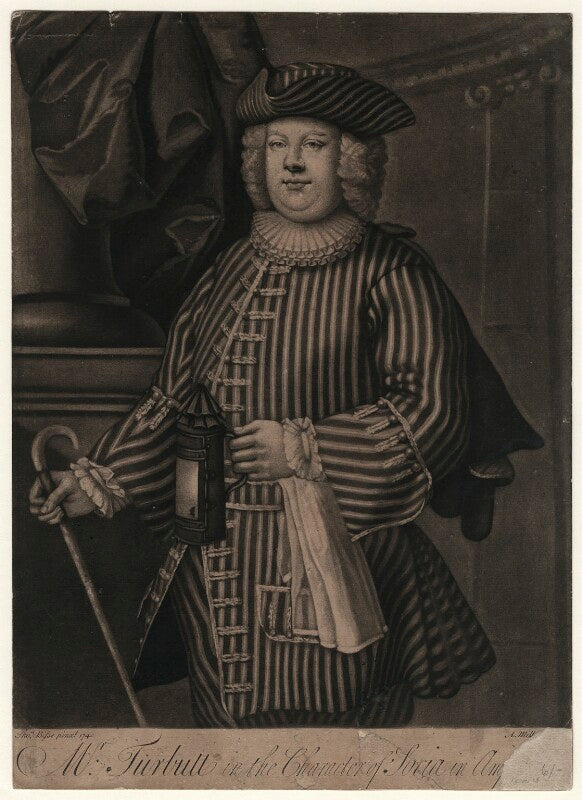 Robert turbutt as sosia in 'amphitryon' npg d4509