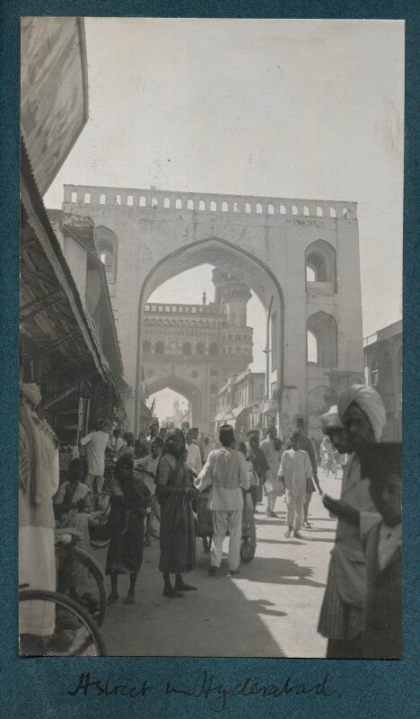 'a street in hyderadad' npg ax143747