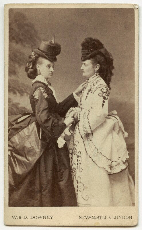 Fannie (née heriot), lady wentworth; possibly maria colclough turner (née heriot, later blyth) npg x32959