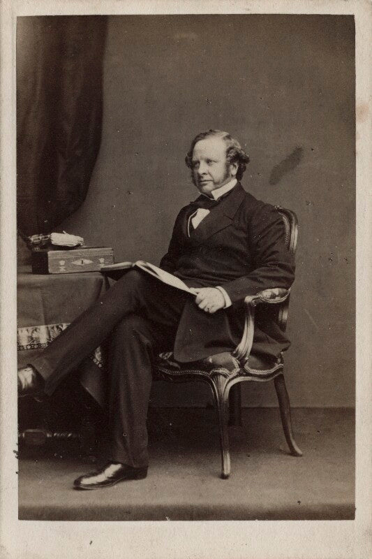 Granville george leveson gower, 2nd earl granville npg ax17860