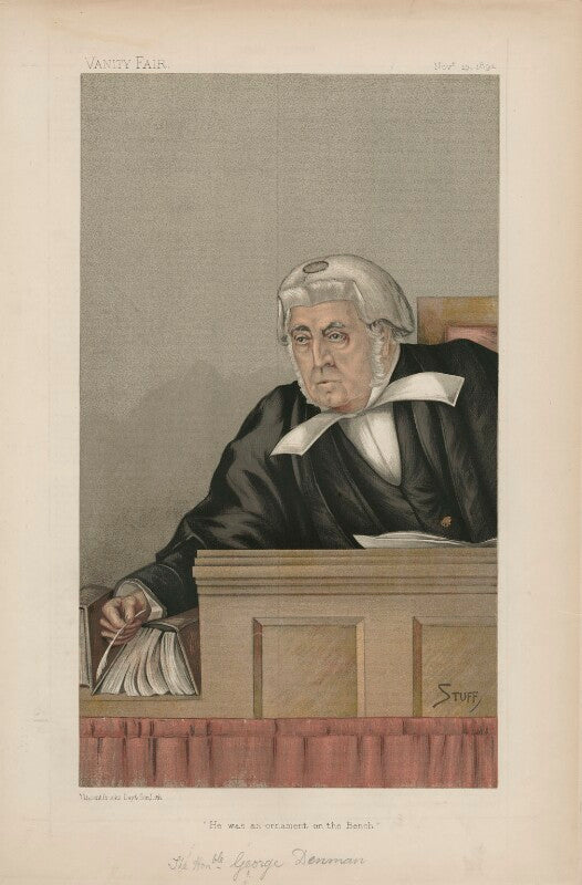 George denman ('judges. no. 37.') npg d44621