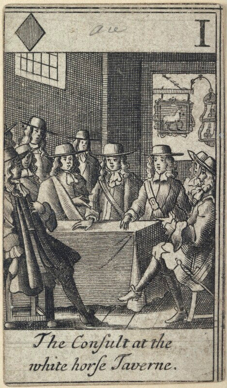 'the consult at the white horse taverne' npg d23011(m)