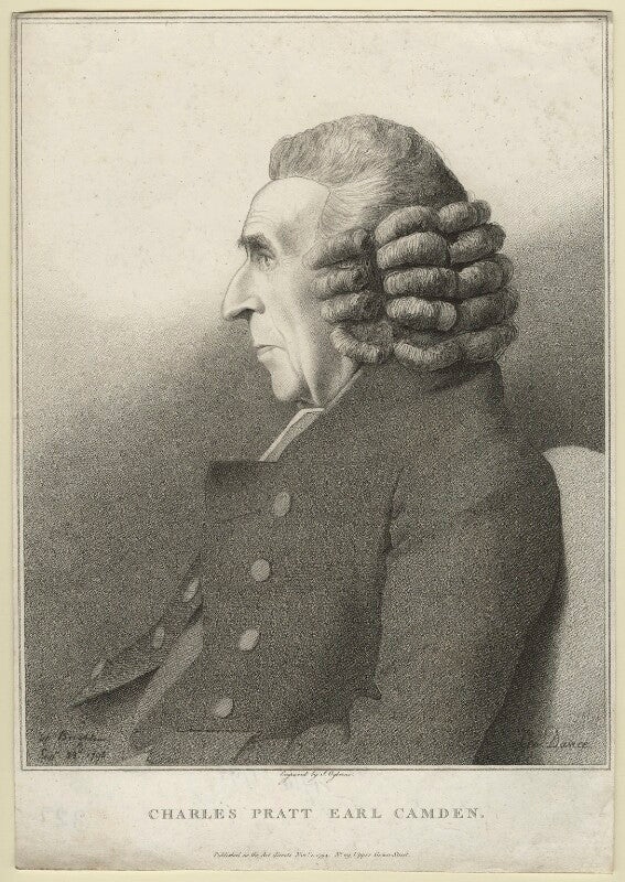 Charles pratt, 1st earl camden npg d21278